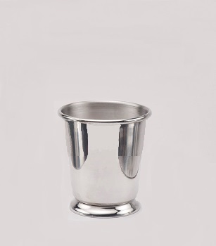 Mint Julep Cup, Polished. 8oz. - Click Image to Close